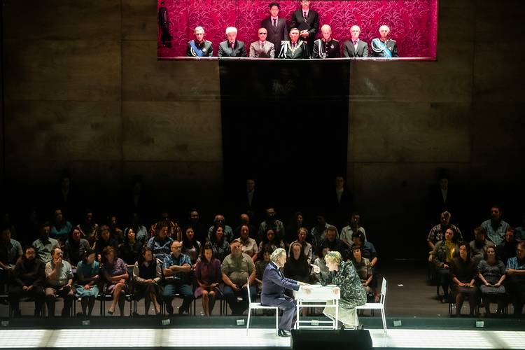 Turandot – u. a. Catherine Foster als Turandot, Martin Muehle als Calaf Bettina Stöß