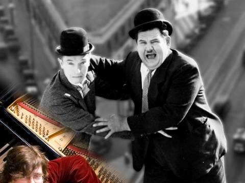 Stephan Graf von Bothmer - Stummfilmkonzert: Stan & Olli - Die Show zum Gesundlachen - Stummfilmkonzert: Stan & Olli - Die Show zum Gesundlachen – BirgitMeixner_DeutscheKinemathek
