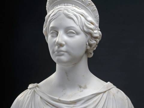 Christian Daniel Rauch, Porträtbüste der Königin Luise von Preußen, 1804 – Porträtbüste der Königin Luise von Preußen von Christian Daniel Rauch, 1804