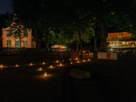 Jagdschloss Stern, Schlossnacht mit Illumination – Illuminiertes Jagdschloss Stern